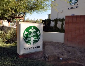 Starbucks in Tempe Arizona.